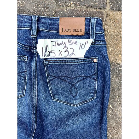 Judy Blue high rise dark boot jeans size 1/25 x32 - Picture 4 of 5